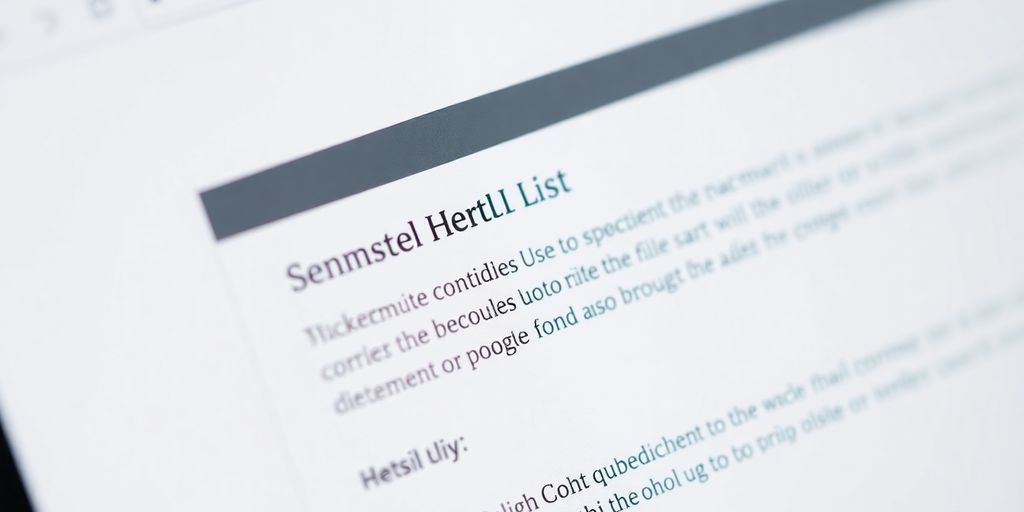 Strukturierte Webseite mit semantischem HTML.